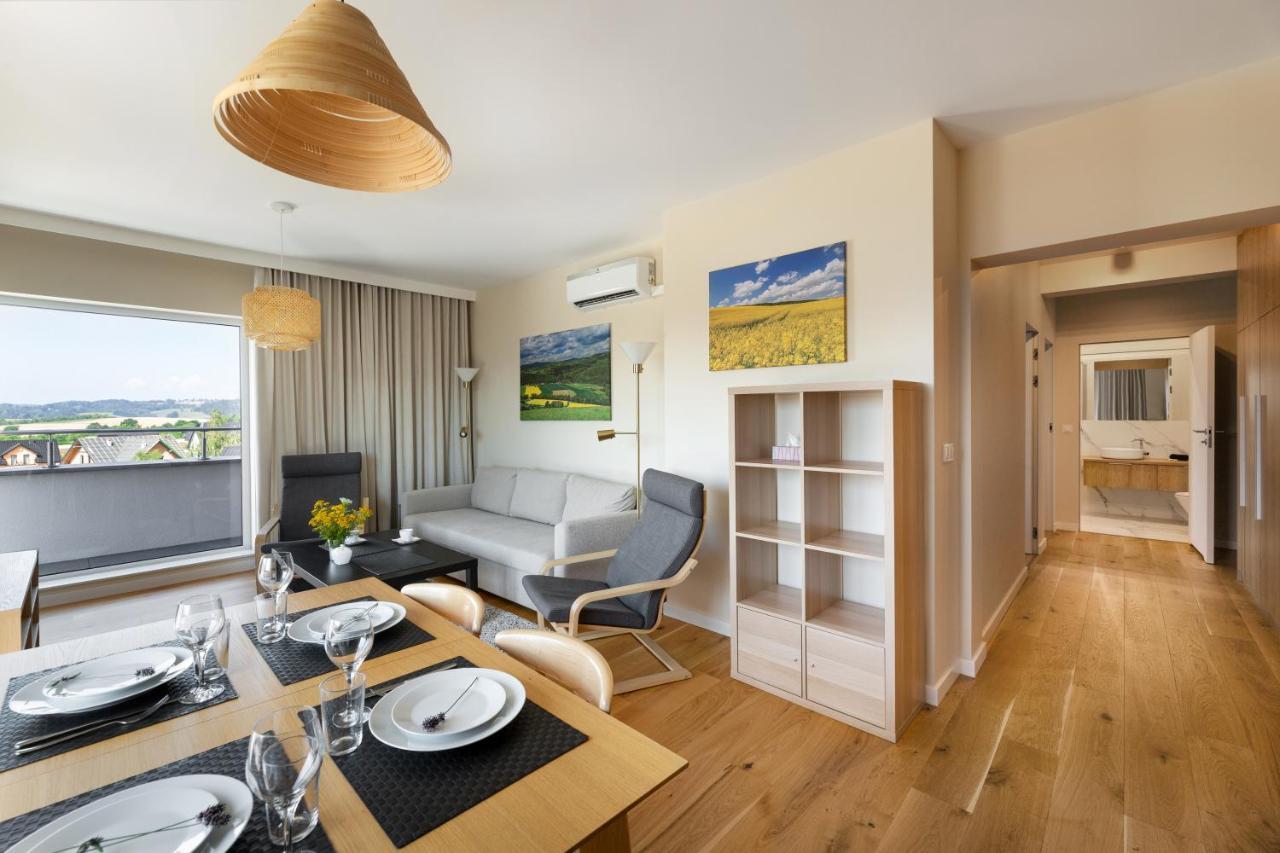 Apartament Widokowy - Penthouse Z Tarasem Bad Kudowa Exterior foto